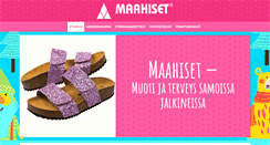 Desktop Screenshot of maahiset.fi